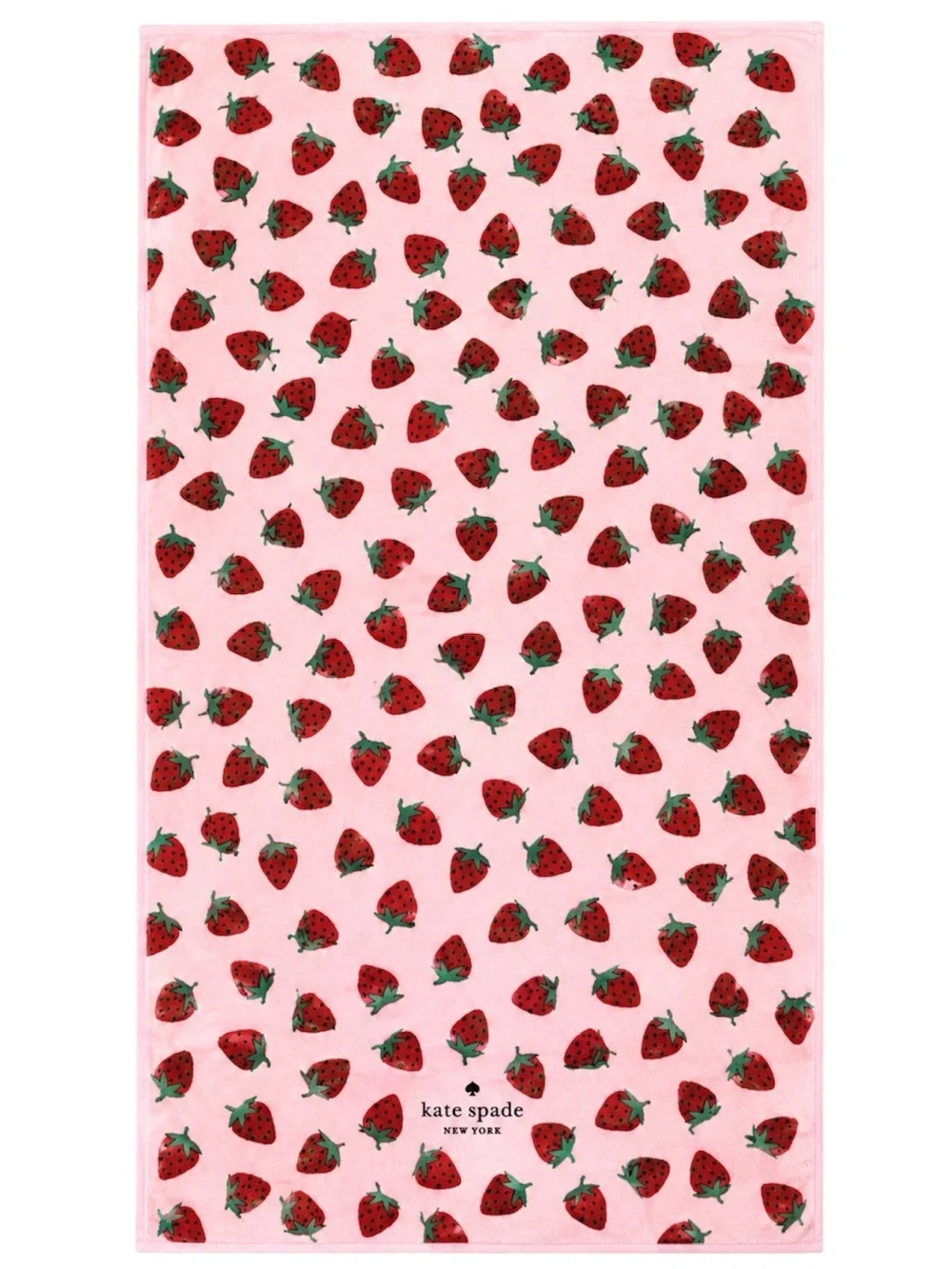 Kate Spade New York Oversized Beach Towel, Strawberries